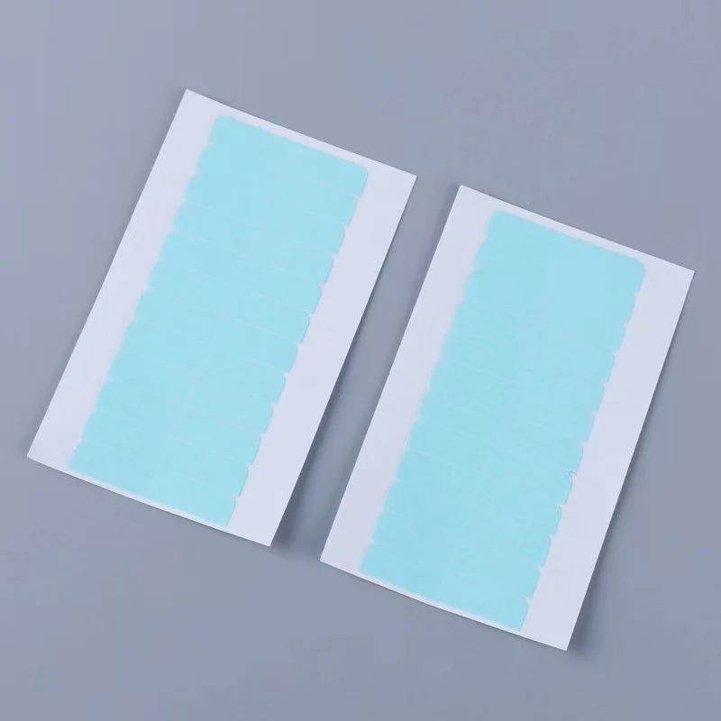 Men Women Blue Waterproof Double Sided Wig Adhesive Tape For Hair Extension