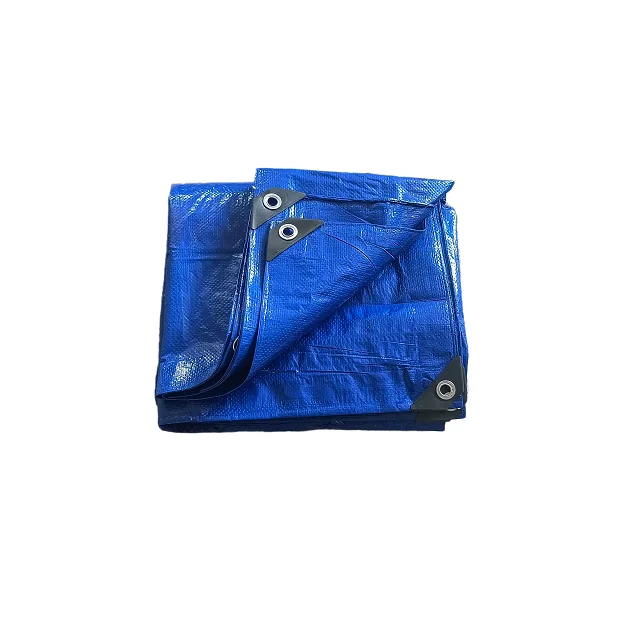 Blue Woven Poly Tarp