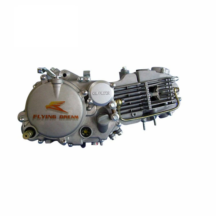 Motorcycle yinxiang engine assembly YX 150CC oil cooled engine KLX cylinder head, pit dirt bike