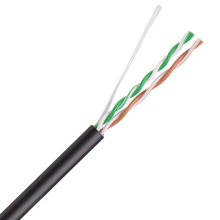 Telephone Cord Manufacturer 0.51MM 2*2AWG24 Phone Cord rj11 Telephone Cable