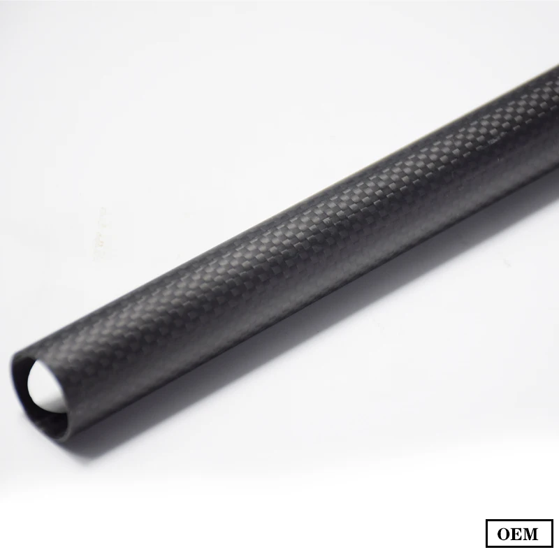 carbon fiber tubing 14mm 90mm 100mm 150mm 1500mm 1m 2m manufacture high pressure tube