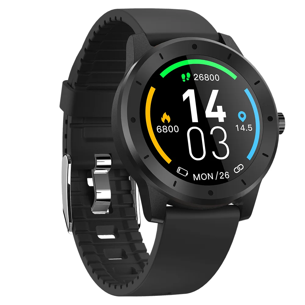 
2020 GPS smart watch waterproof GPS full round touch IP68 waterproof sport smartwatch heart rate monitor gps Alan 