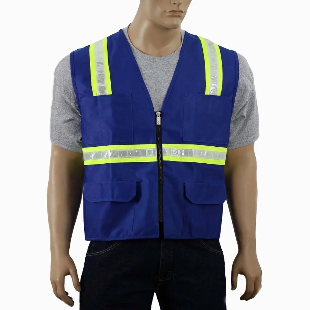 Construction Industrial Green Orange Mesh Customize Logo Reflective Hivis Protective Workwear Hi Vis Work Safety Vest