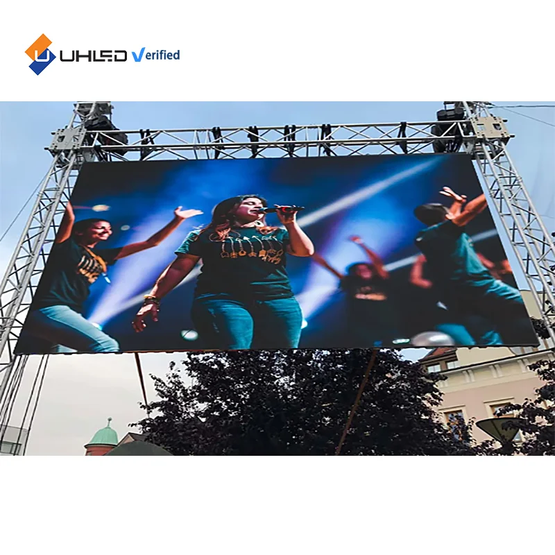 Outdoor Backdrop Backstage Display Screen Event Truss Hanging P3.91 P4.81 LED Video Wall Dj Stage Led Screen For Concert