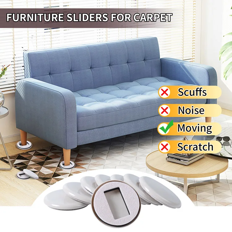Durable Adhesive  Furniture Glider Slider Anti Fatigue Floor Pad anti scratch floor protectors for chair legs