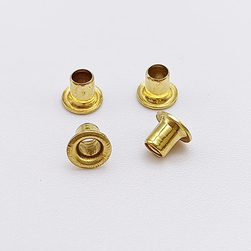 Custom Eyelets Brass Hollow Tubular Rivet for pcb