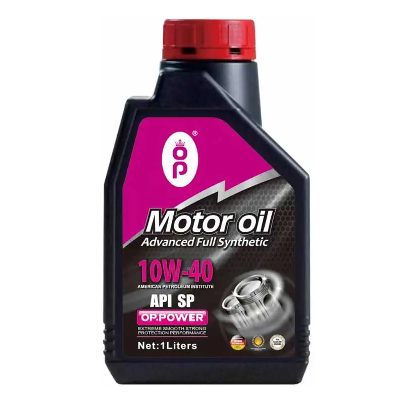 Factory Wholesale 10W40 Motor Oil Base Oil Lubricant for diesel engine SAE Certified Automotive  Provide Customized service