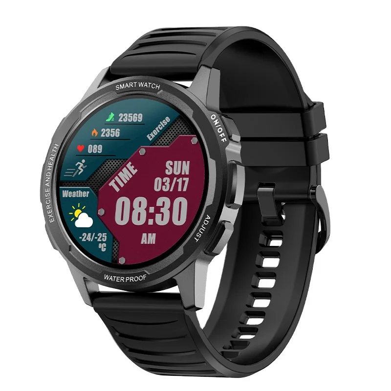Waterproof full touch clear color screen smart watch long standby heart rate blood oxygen IP68 Watch