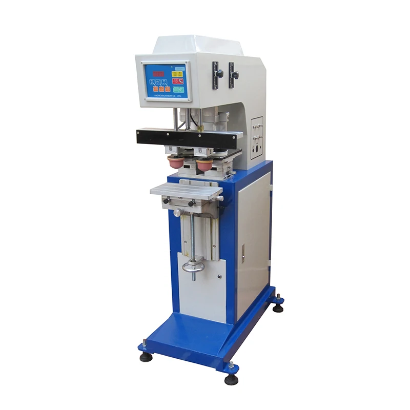 Semi-automatic 2 Color  pad printer machine with shuttle pad printing machine