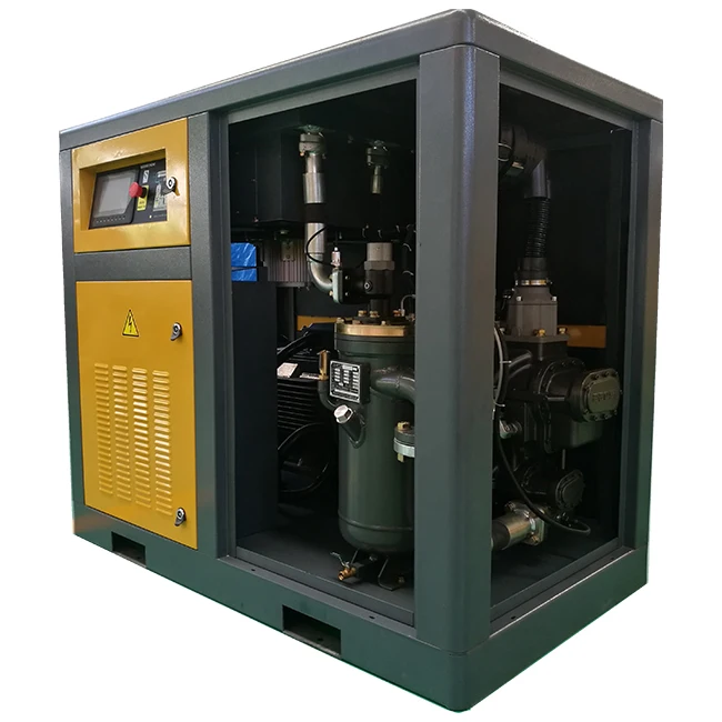 
22kw 12.5bar Hot Sale Oil Injected Two Stage Compression Screw Air Compressor 