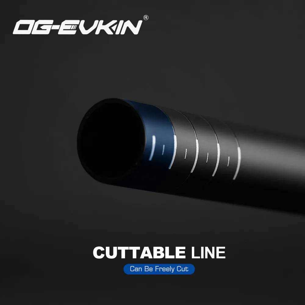 OG-EVKIN HB2000 Integrated MTB Mountain Bike Handlebar T1000 Carbon Rise 800mm 7-Degrees UD Matte Bicycle XC Flat Bar Stem Bike