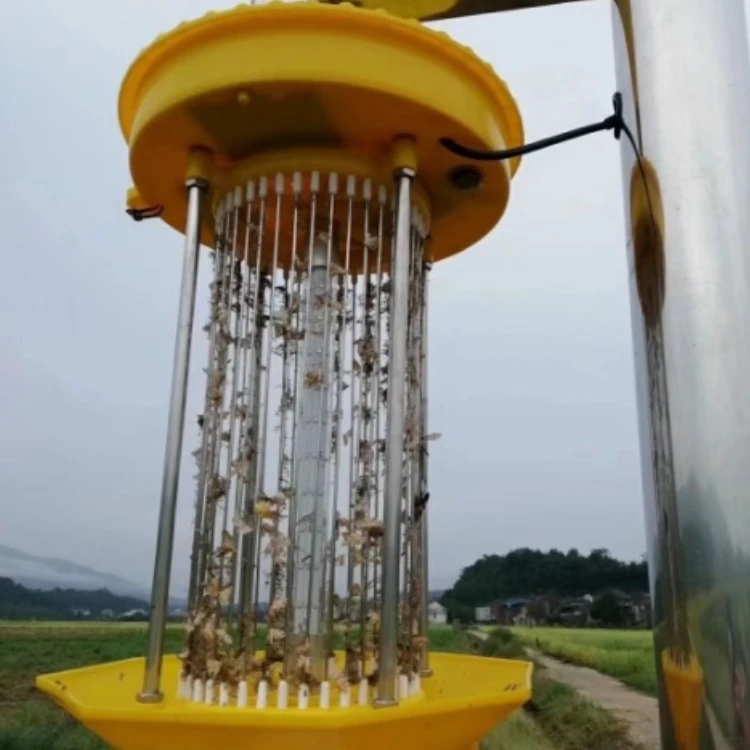 Hot Sale Attracting Lamp Insect Light Agriculture Pest Control Product Equipment Device For Killer Electric Solar Insecticidal