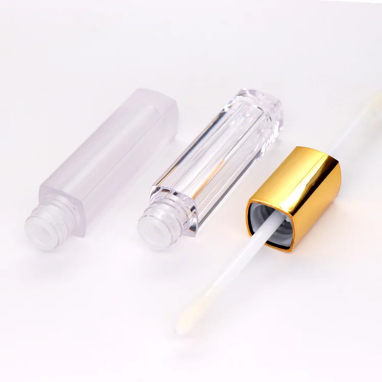 
China Factory Price Eco Friendly Cosmetic Empty Lip Gloss Tube Double Head 
