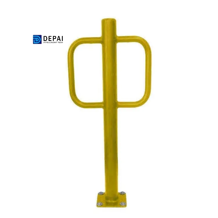 New design outdoor place stainless steel parking lot safety bike bollard