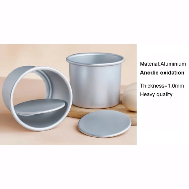 Wholesale High Quality Cake Moulds Kitchen Aluminum Alloy Baking Tray Non Stick Round Removable Bottom Aluminium Cake Pan