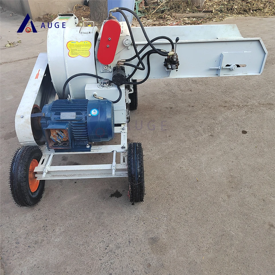 6t/h Grass Cutting Hammer Mill Agriculture Grass Silage Corn Stalk Chopper Cutting Crusher Machine