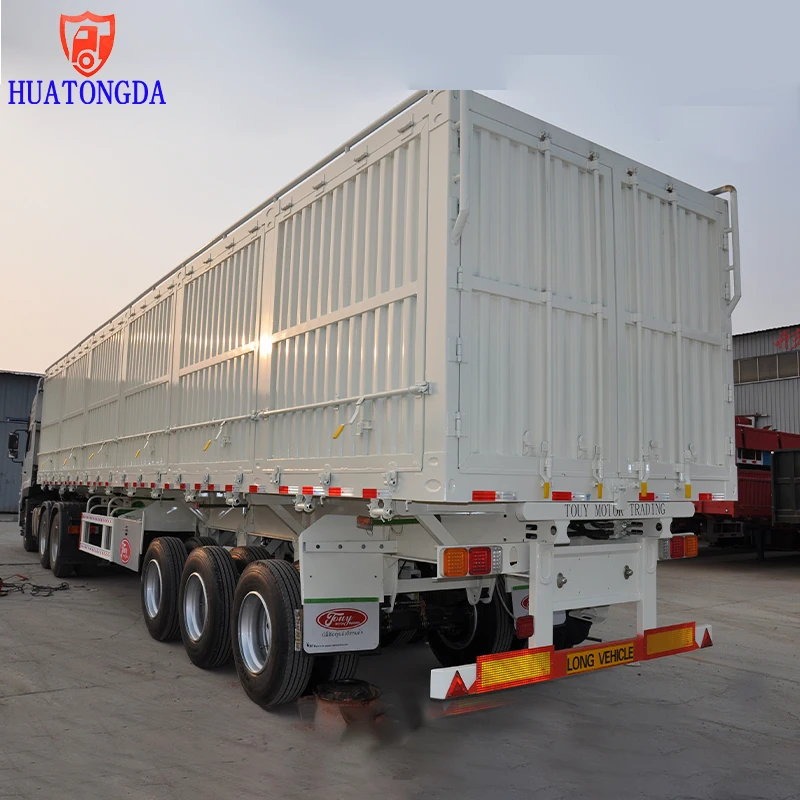 Hydraulic 3 Axle Tipper Semi Trailer 70 Ton Dump Trailer for Sale
