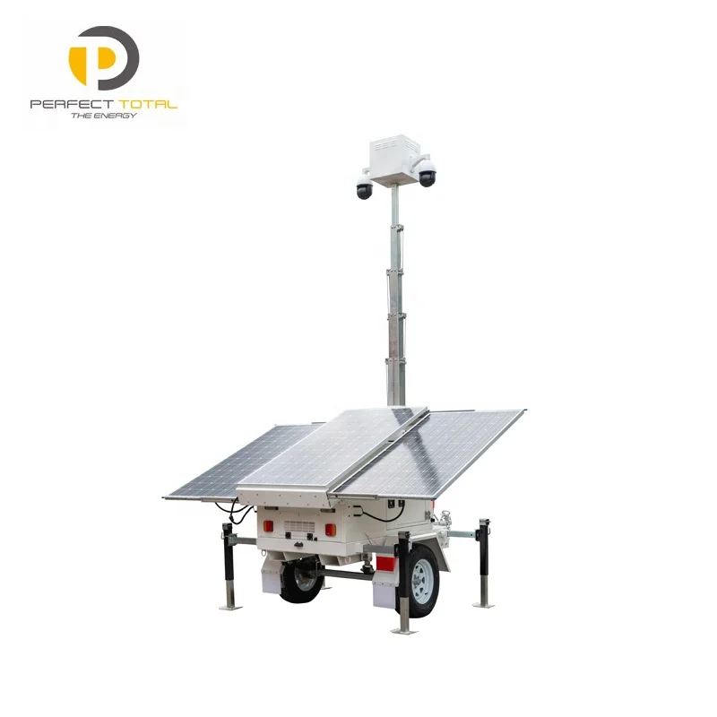 USA Standard vehicle mounted telescopic mast Mobile Trailer tower SDE840-C