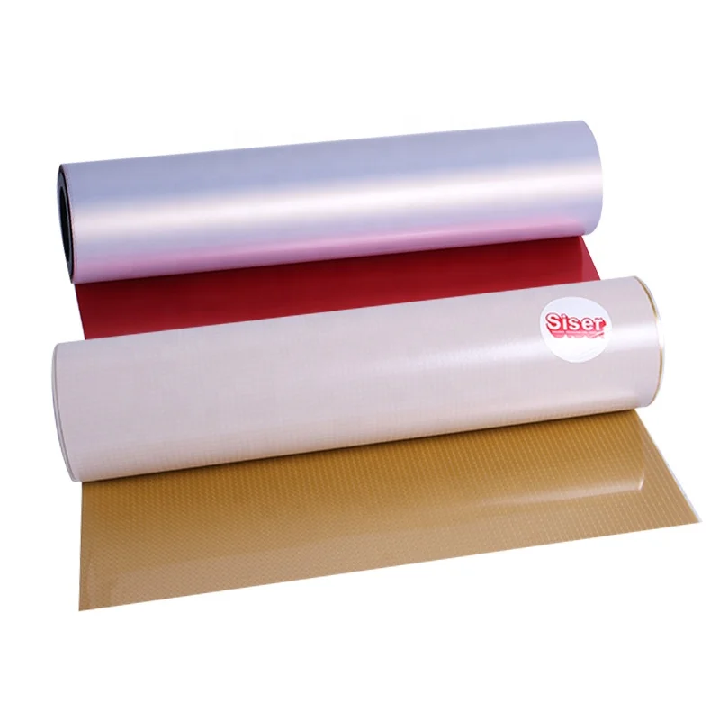 Cheap price phtalates free PVC glitter heat press sticker transfer material