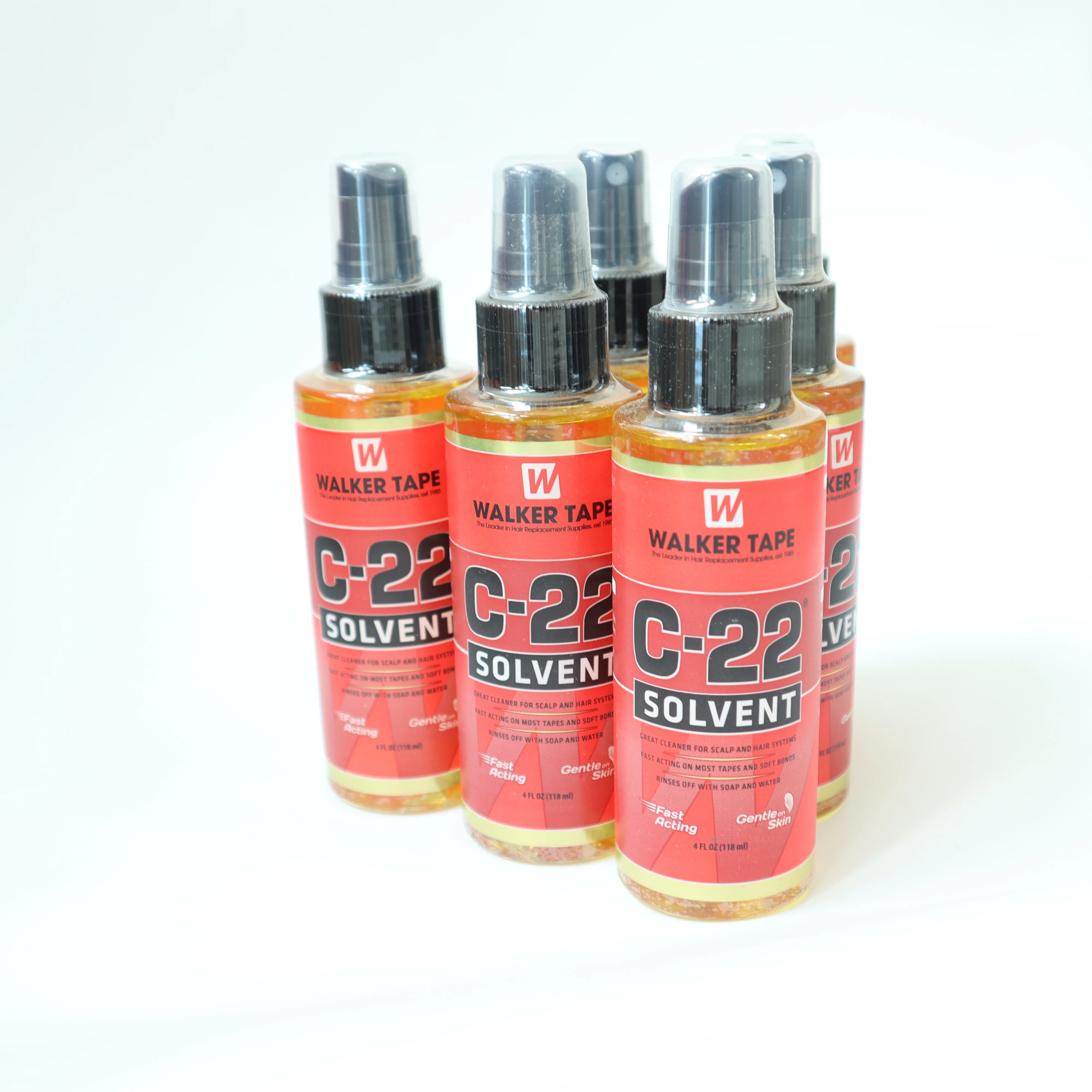 Lace tape glue releaseWalker Tape C22 Solvent 4Oz Spray For Lace Wigs & Toupees Adhesive remover