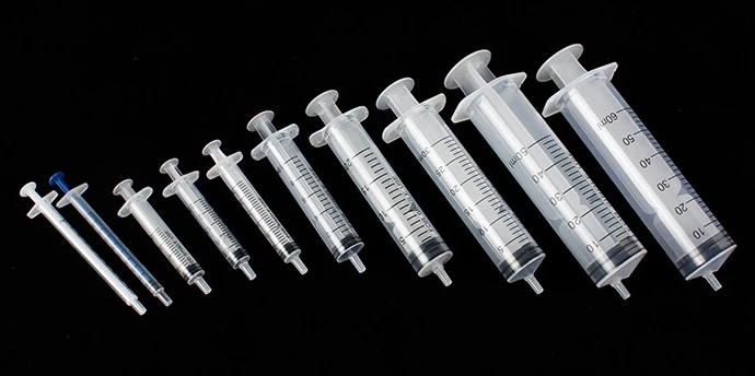 Animal use Veterinary Disposable Syringe 1ml 2ml 5ml Plastic Feeding Tube Syringe for cow sheep pig