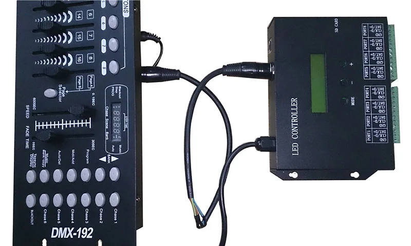 Светодиодный контроллер SPI /DMX pixel light rgb dmx 2811/8904/6812/2904/APA102/9812/2812/9813/3001/8806/1903/2801 светодиодный
