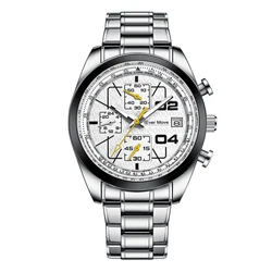 Orlando Quartz Watches Gold Ladies Lomassen Japan Quartz R00284m Iron Ball Magnetic Pointer Man Watch Black