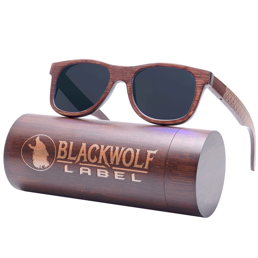 2020 Bulk buy from China new products 2020 bamboo sunglasses with your customizable logo