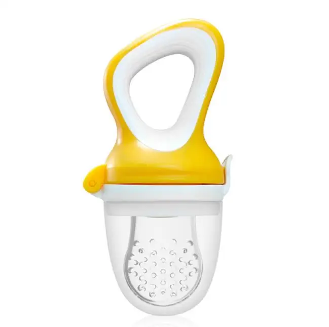 100% Food Grade Silicone Infant Training Teether Baby Fresh Food Feeders BPA Free Baby Feeder