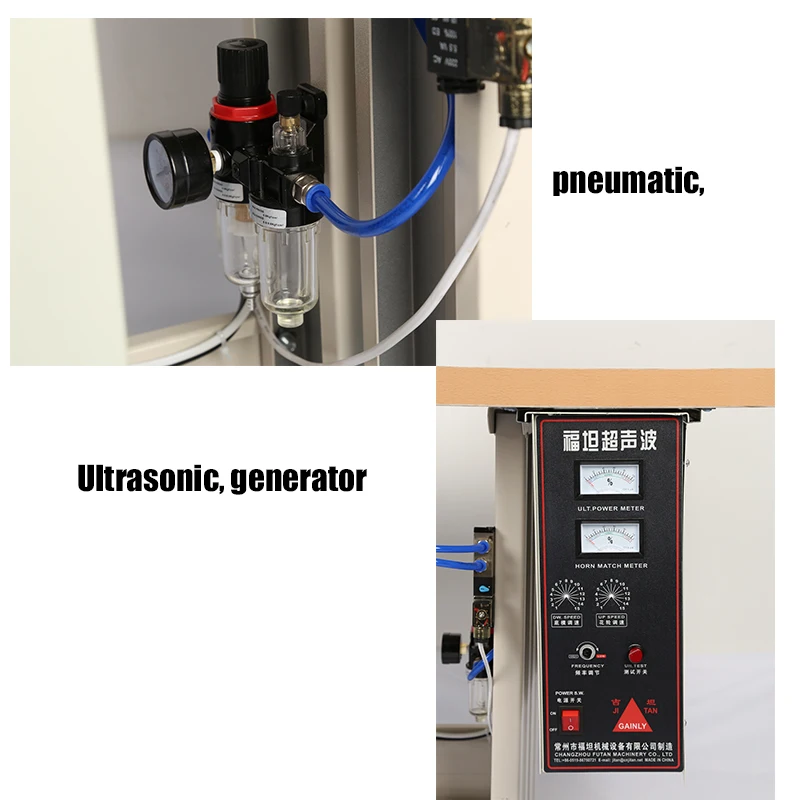 FUTAN Ultrasonic Single Welding Head for Face Mask Making and Non Woven Bag Spot Welding Machine
