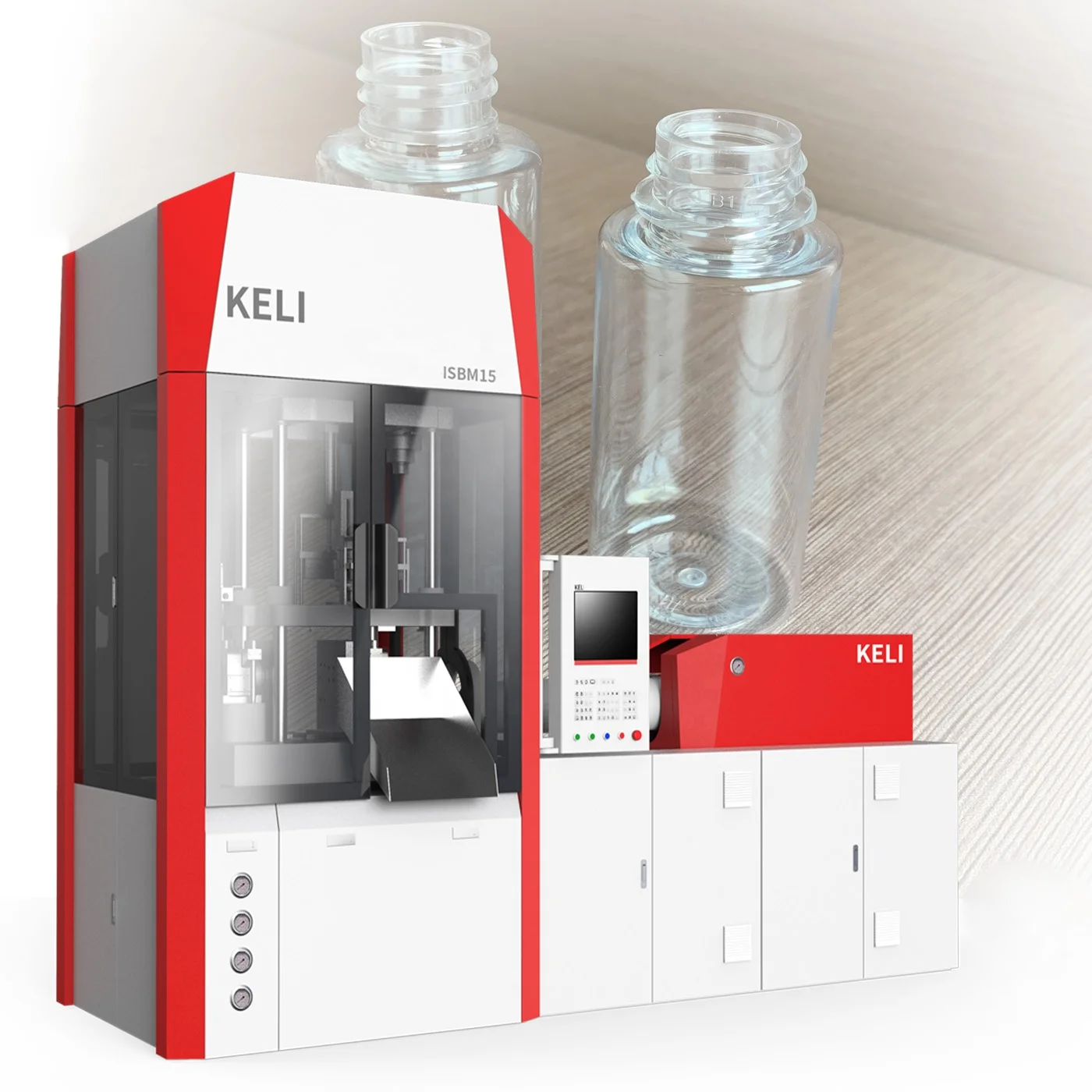 Машина для выдувного формования бутылок KELI ISBM PET/PETG/PC шампуня лосьона фармацевтической