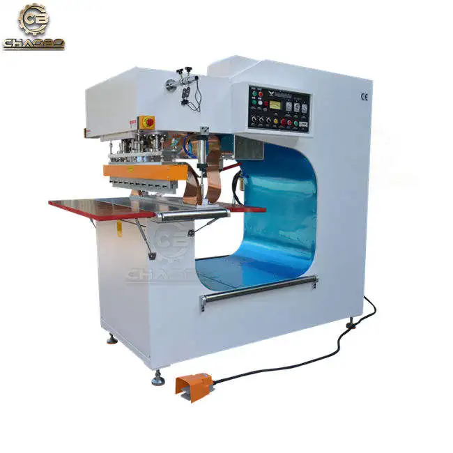 Price of PLC control Radio Frequency Plastic HF PVC Tarpaulin Welding machine high quality advanced hot air seam sealing machine