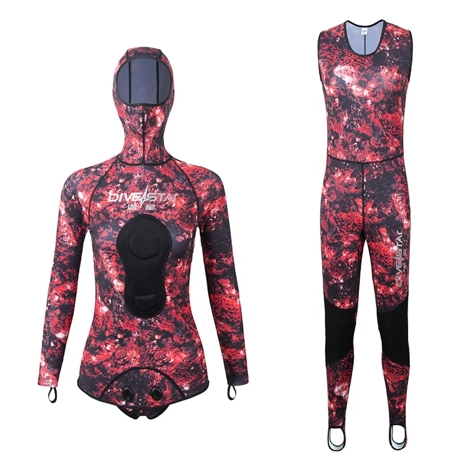Водный костюм 0 5 мм/1 мм по индивидуальному заказу подводная охота и субтропический камуфляж супер эластичные гидрокостюмы для подводной охоты