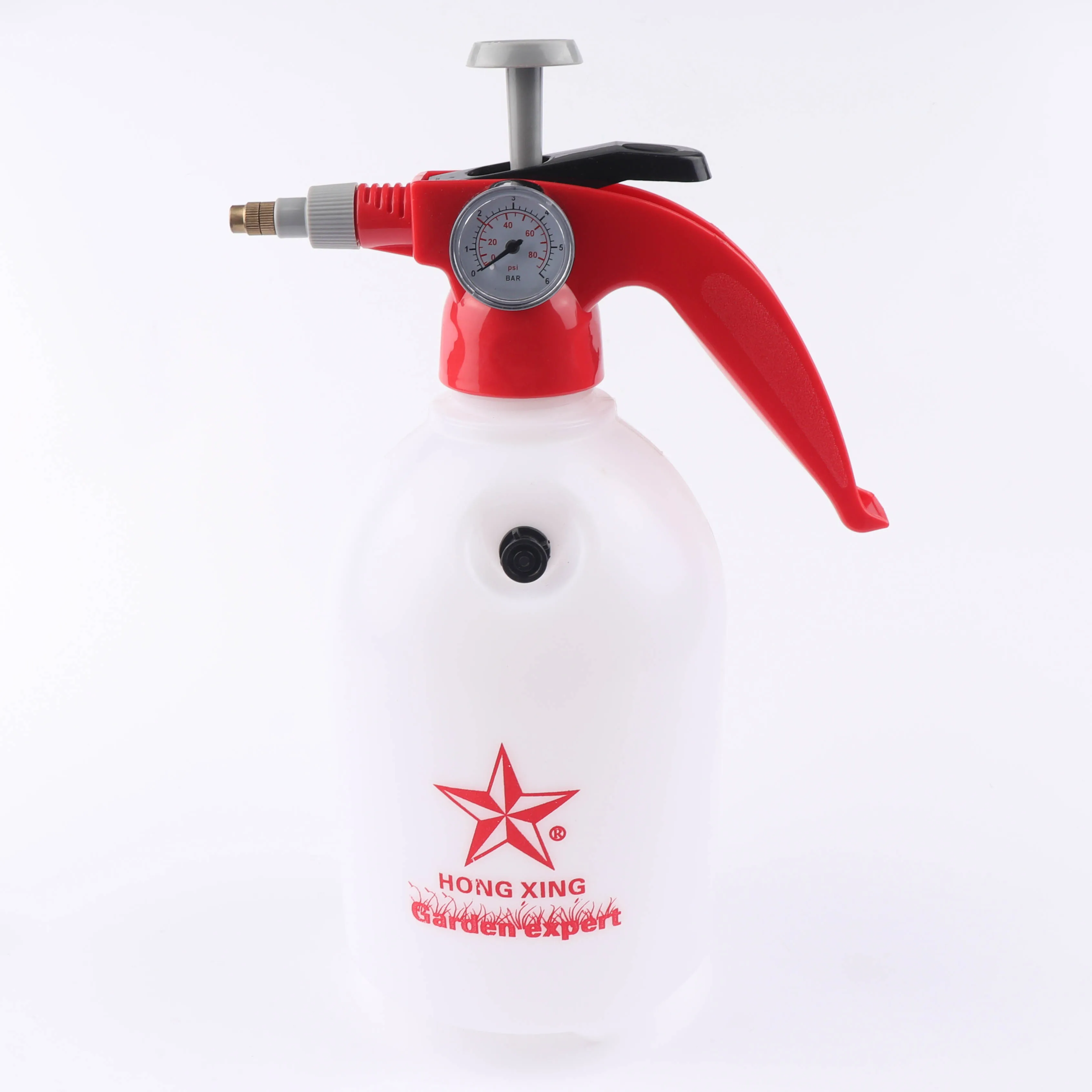 Professional supplier adjustable 2L plastic car wash pressure manual plastic sprayer with bottle