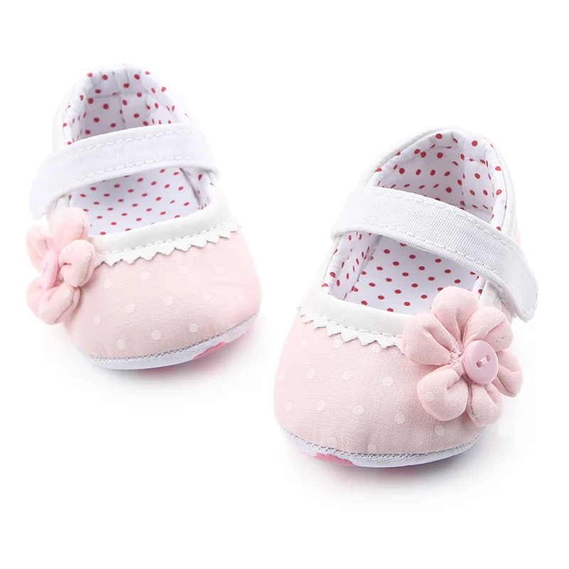 Hot Flower Cute Soft Sole Toddler Shoes Girls