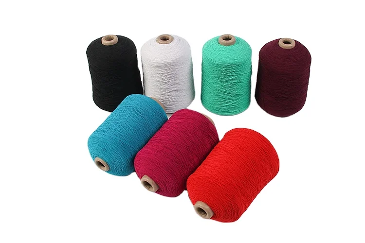 High elasticity low cost and high comfort quality rubber-covered polyester yarns used for knitting products 110/75/75