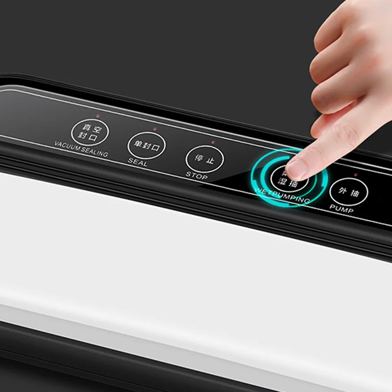 Вакуумный упаковщик, лучший портативный кухонный вакуумный упаковщик для пищевых продуктов с 10 пакетами