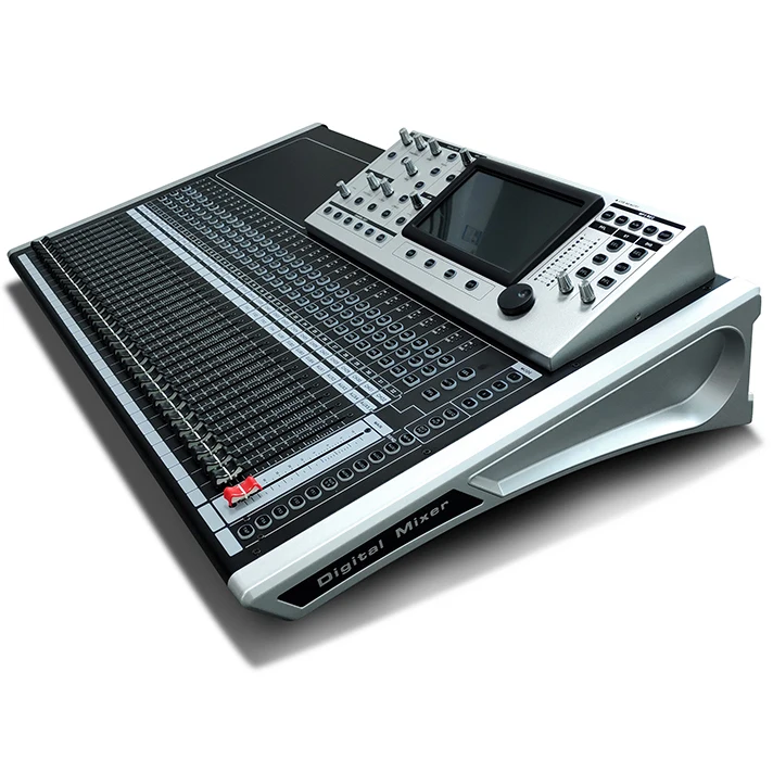 Professional Audio DJ Controller 32 Channels MIC input Digital Console  With Touch Screen  Support  IOS  Android Windows System