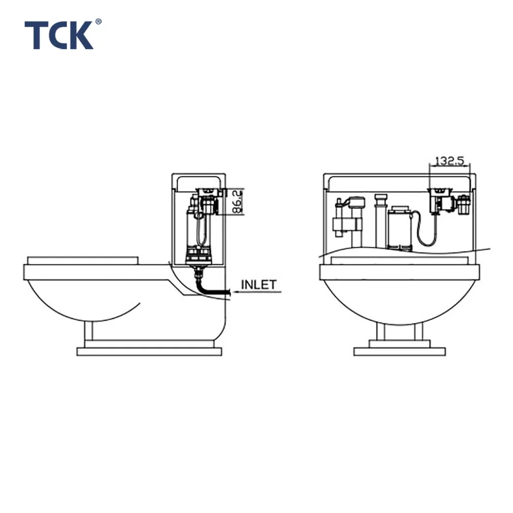 bathroom accessories motion sensor automatic toilet flusher