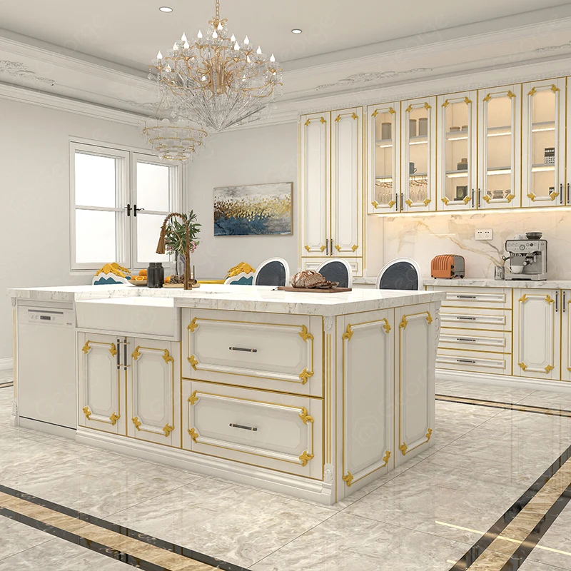 George Factory Price Particle Board mdf Kitchen Set Kitchen Cupboards cabinet and other kitchen furniture