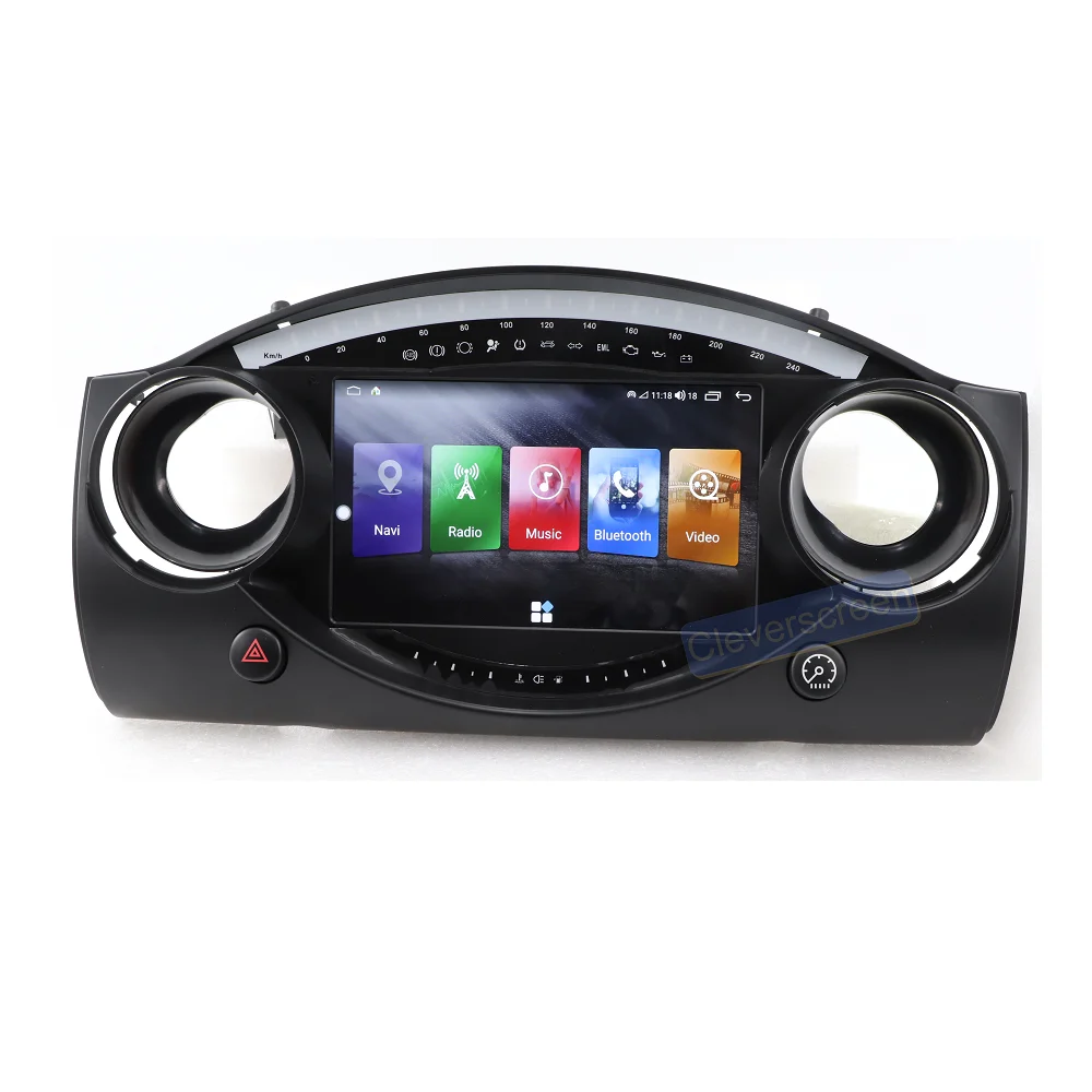 Car Multimedia Radio 9 inch Auto Headunit Android 10 Car DVD Player GPS Navigation For BMW Mini Cooper S R50 R52 R53 2004-2006