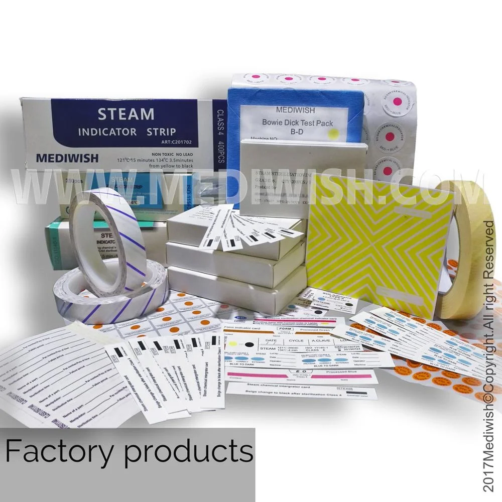 Integrator Chemical Autoclave Indicator Strips For Tube Instrument