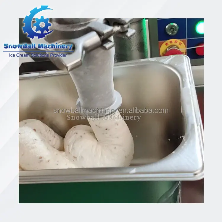 automatic ice cream production line machine fruit nuts ingredient feeder for popsicle ice cream