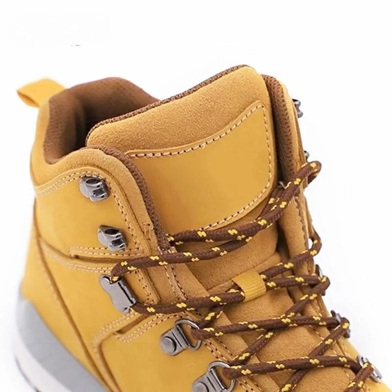 
COW NUBUCK SAFETY SHOES WITH EVA/RUBBER OUTSOLE AND COMPOSITE TOE CAP 