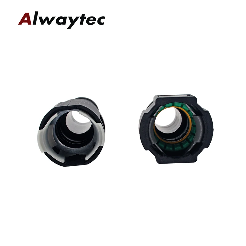 Rubber Nylon Oil Line Pipe Adapter Disconnect Release Hose Connector New 18.9mm Fuel Hose Connector Quick Pipe Fitting