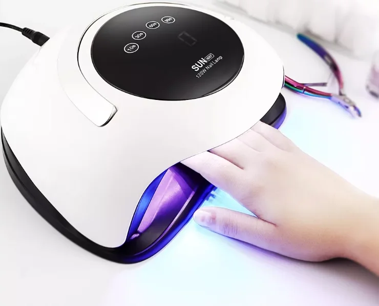 New Arrival 48w Pro Cure Wireless Dual Light Rechargeable Cordless Sun Uv Led Gel Dryer Nail Lamp Auto Power Battery Time