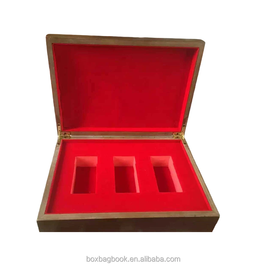 wooden box with EVA