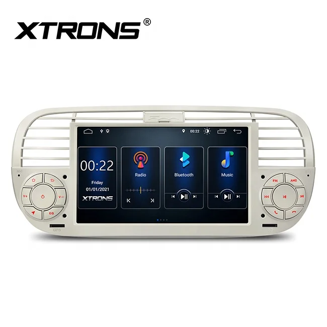 XTRONS 7 дюймов один din Android автомагнитолы авто радио для fiat 500 с GPS навигацией DSP автомобильный радиоприемник