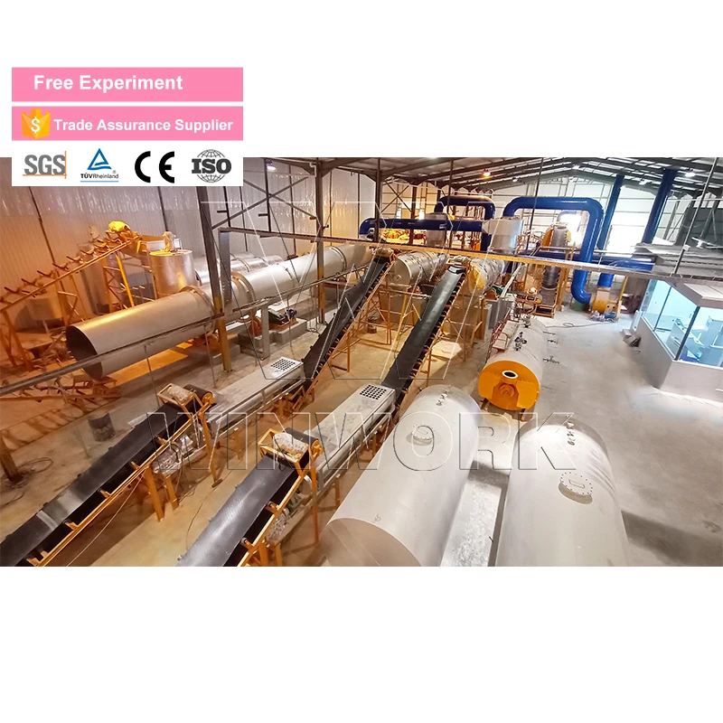 WINWORK DAP Fertilizer Rotary Drum Fertilizer Granular Production Line