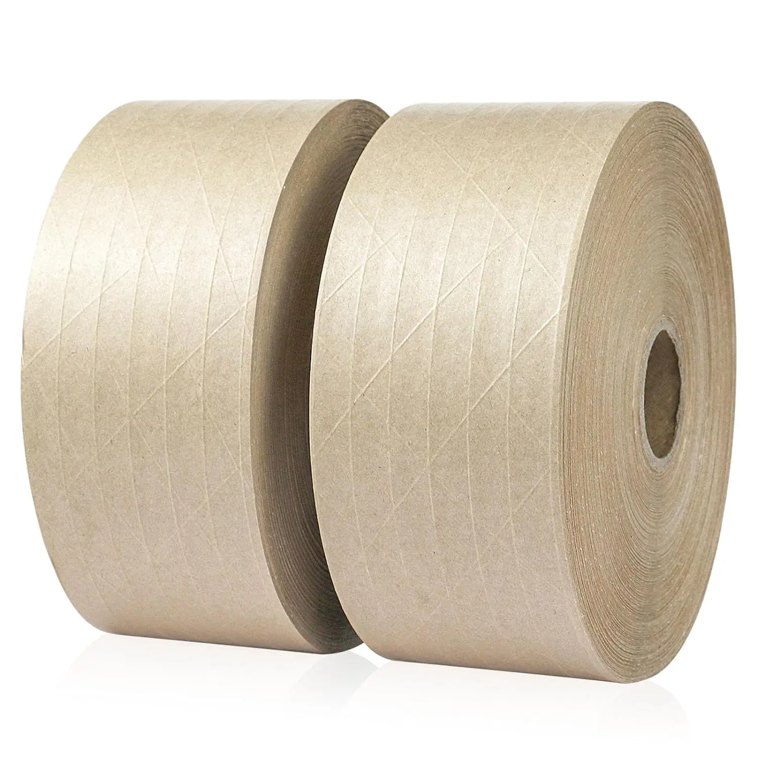 Best Selling Premium 12mm Water Activated Kraft Paper Tape Reinforced Fiberglass Single Side Custom Logo Strong Packaging
